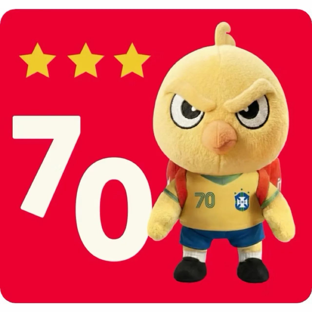 Canarinho Ifood Copa do Mundo 2026 - Edição 1970