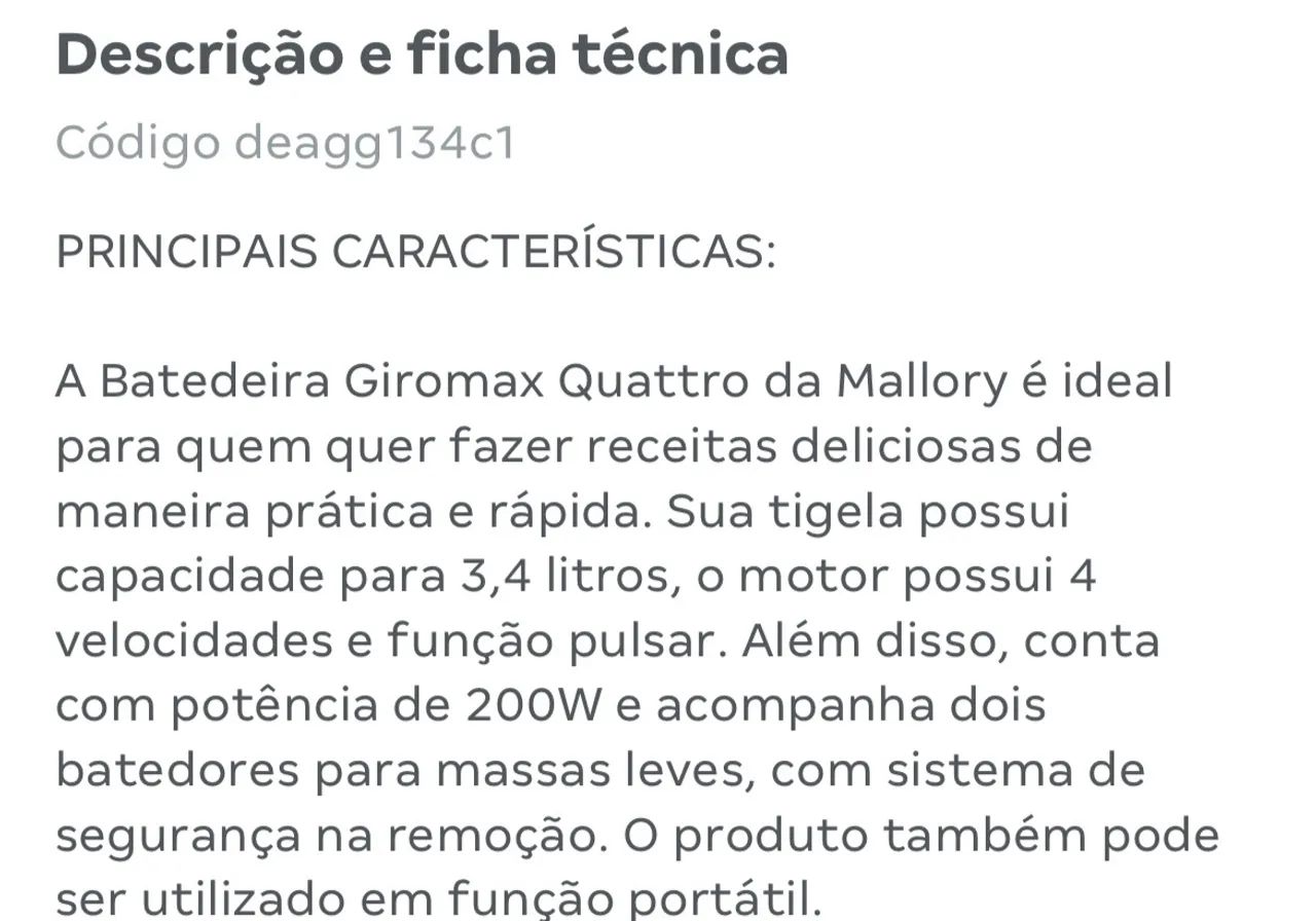 Batedeira - Foto 5