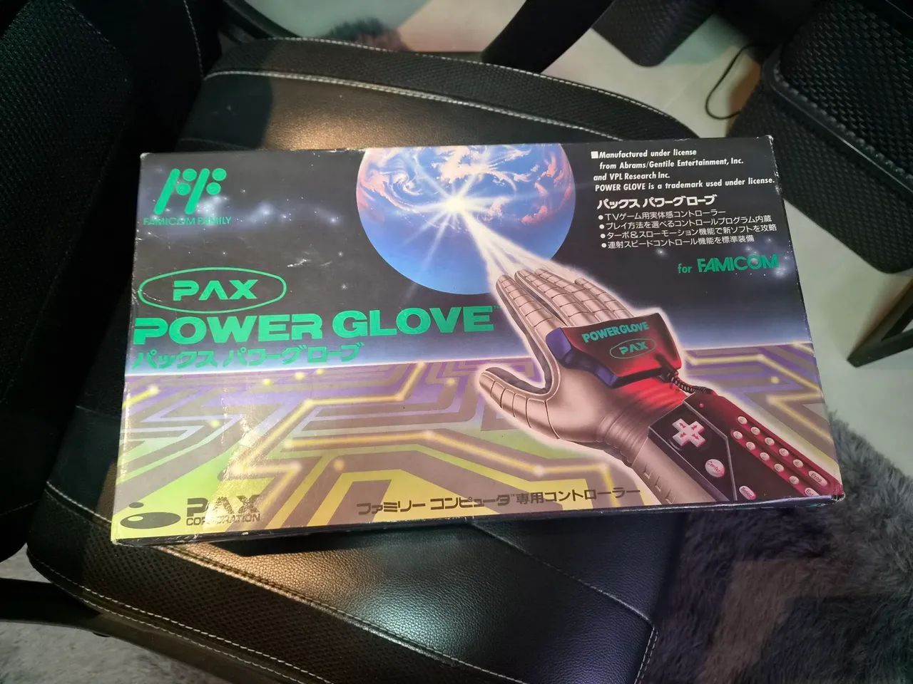 Power Glove super famicom impecável 