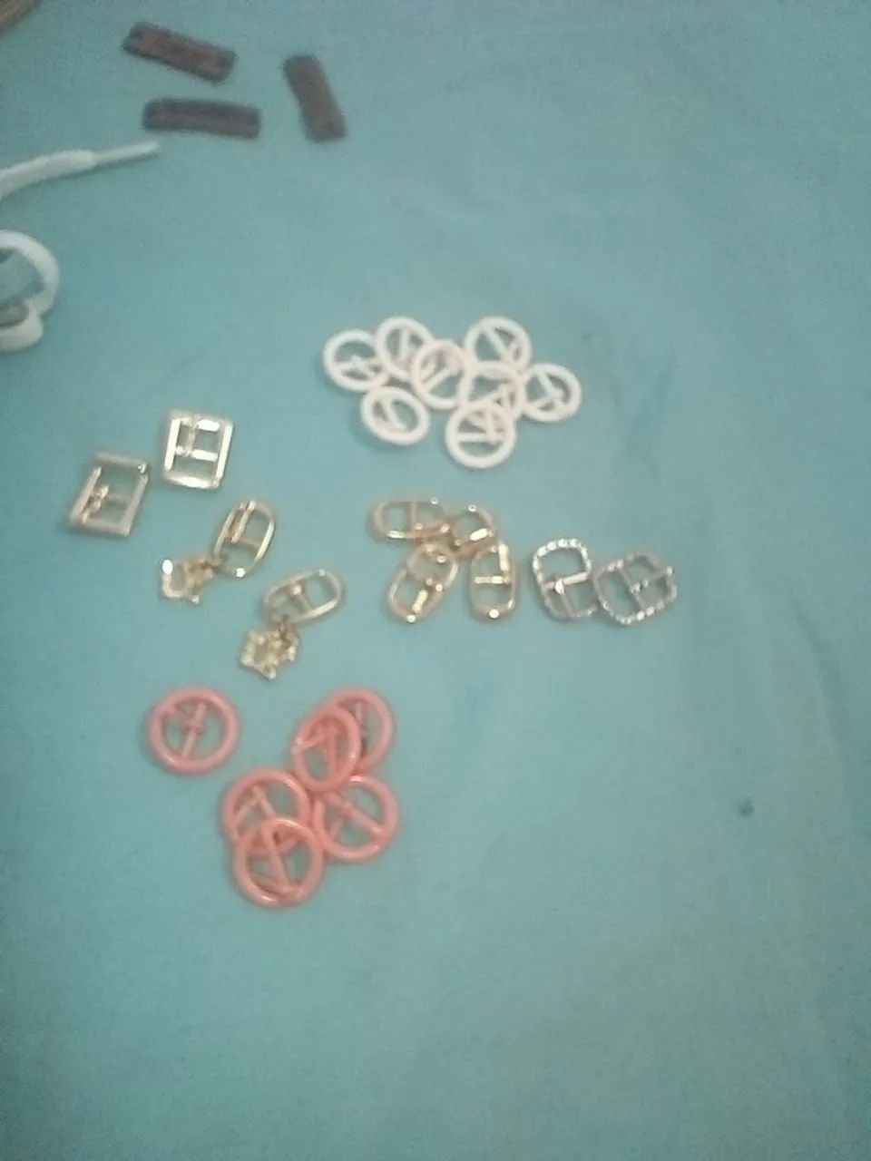 Materiais sapatinhos bebê crochê - Foto 5