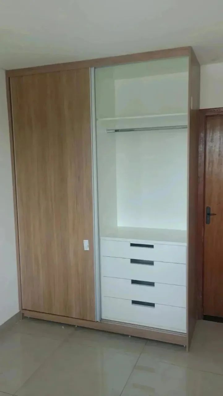 Guarda roupas solteiro  100%  MDF Modularte  - Foto 5