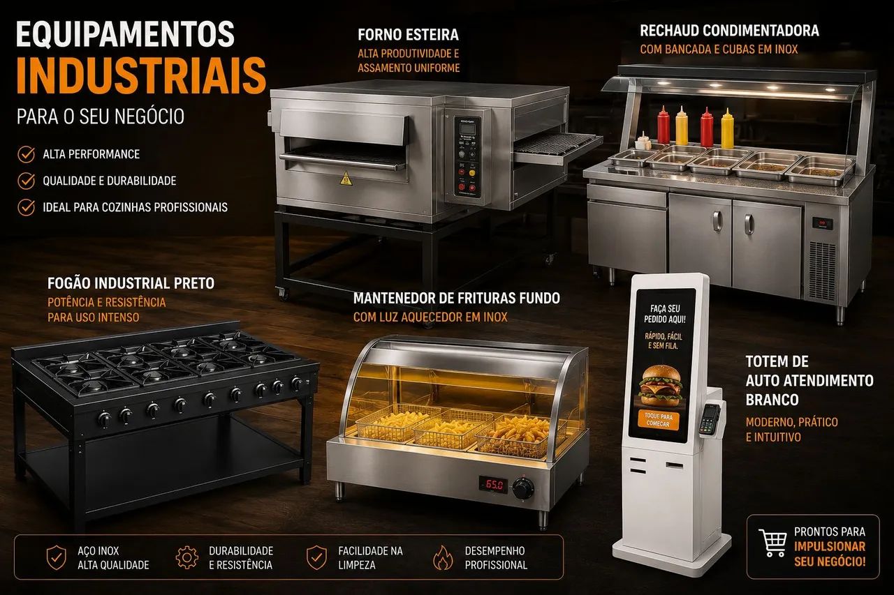 Equipamentos industriais 
