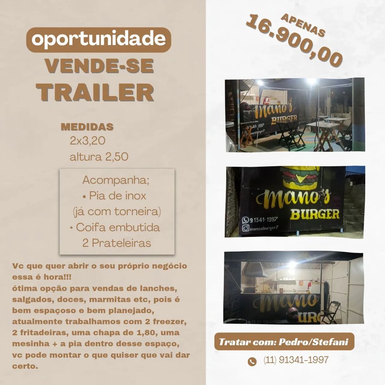 Trailer de de lanche 