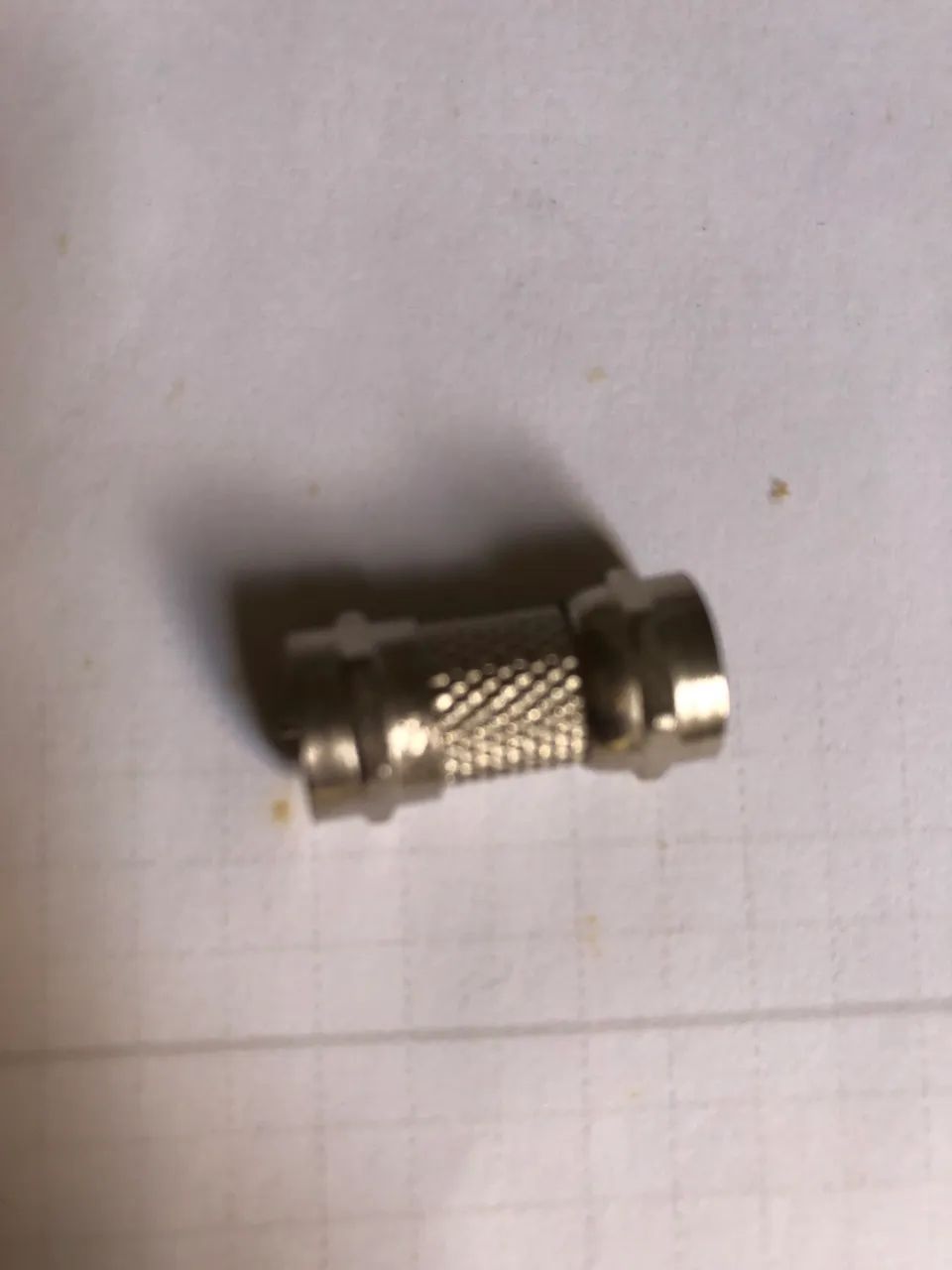 Kit com 104 emendas F macho metal níquel  - Foto 2