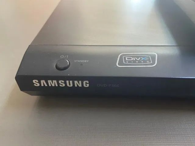 dvd player samsung clássico de mesa em perfeito estado. - Foto 4