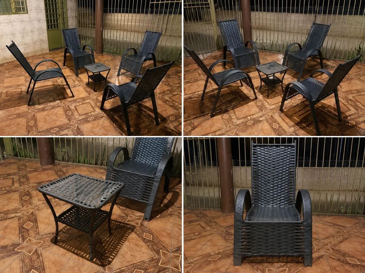 Conjunto para Varanda - 4 Cadeiras + Mesa | Estado de Novo - Foto 5