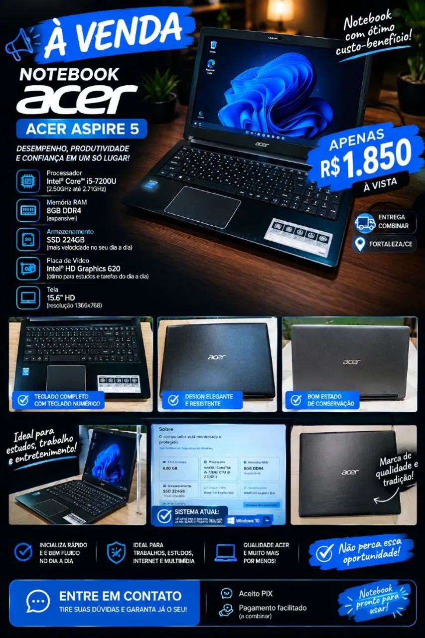 Notebook Acer 