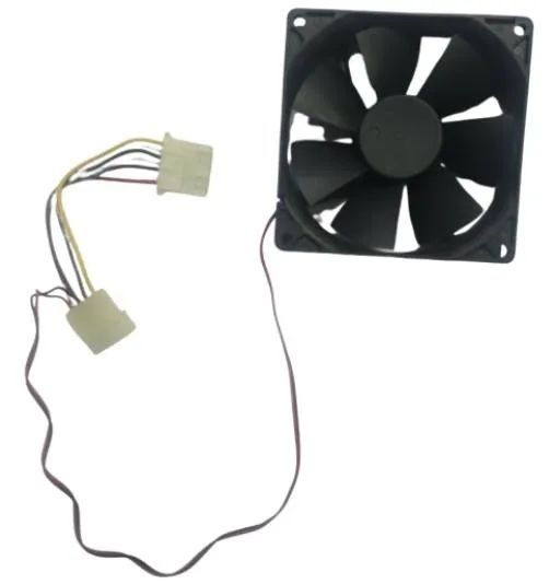 Cooler / Ventoinha DC Brushless 5V com conector Molex (funcionando perfeitamente) - Foto 2