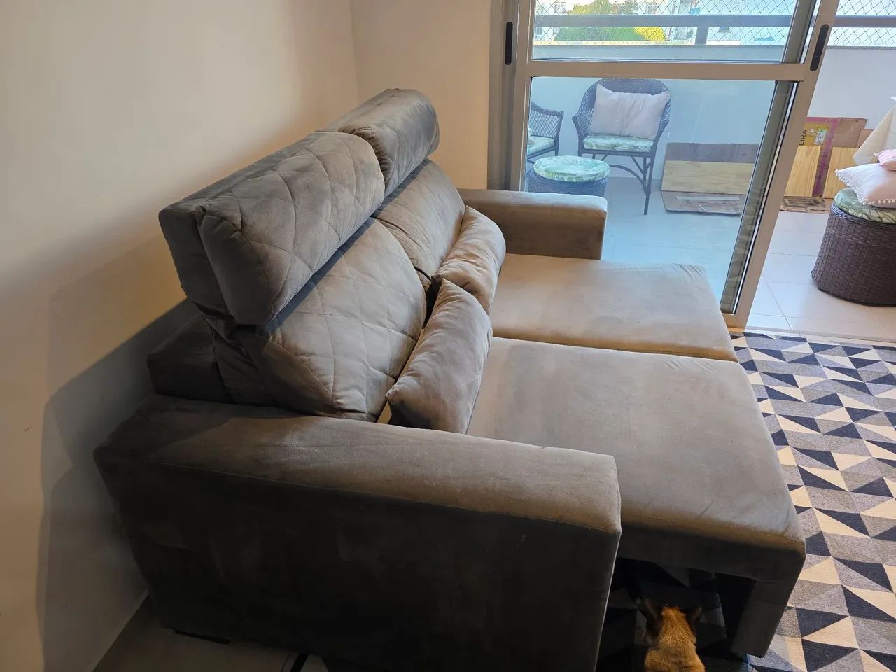 Sofá seminovo 1,70m 