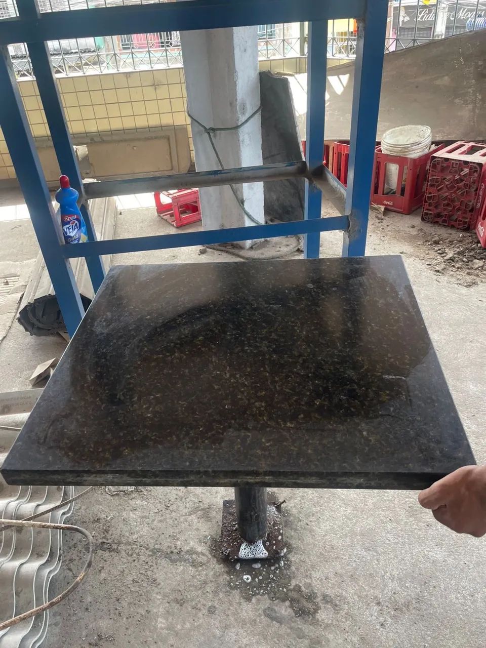 mesa de granito pra lanchonete  - Foto 3