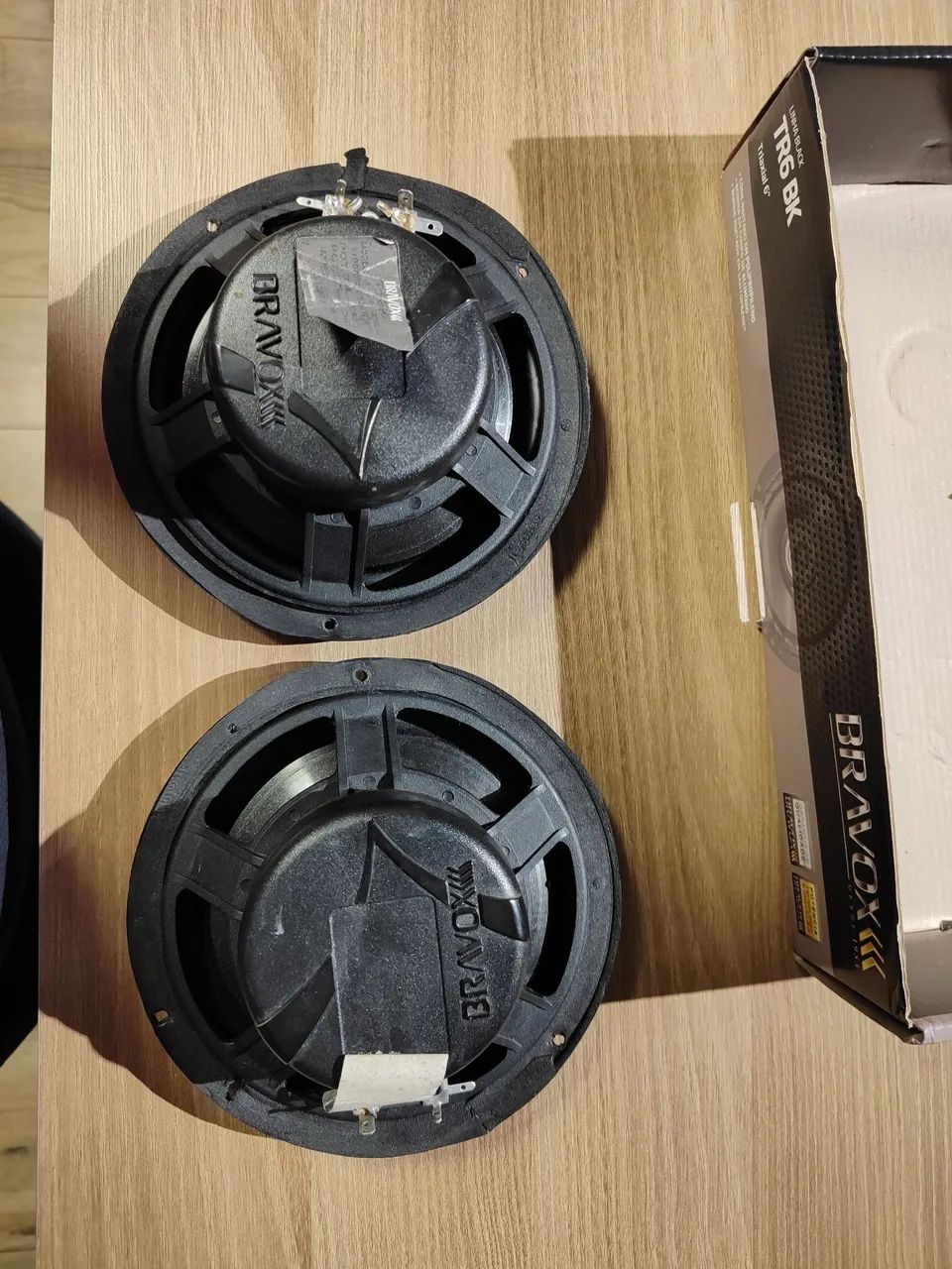Par de Auto Falantes Bravox TR6 BK - Foto 2