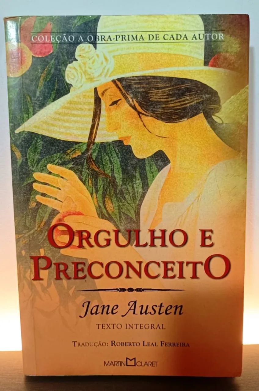 Livro Orgulho e Preconceito - Jane Austen- Ótimo Estado