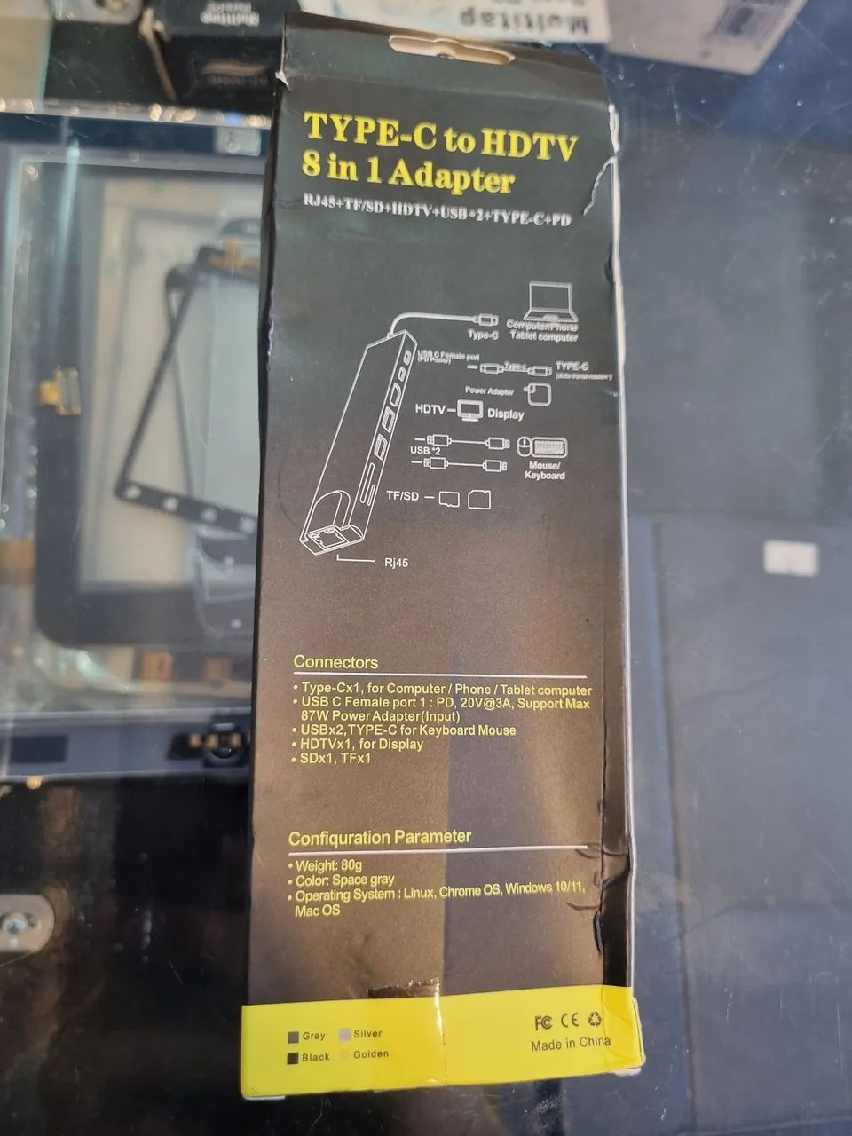 Hub Adaptador USB-C 8