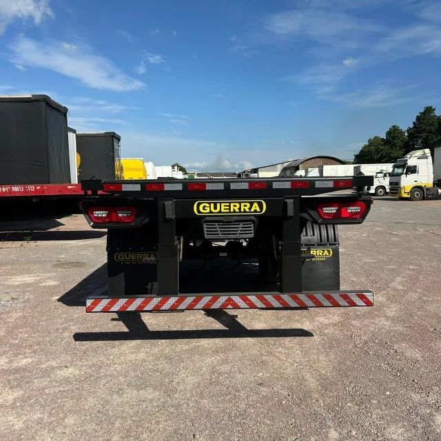 Carreta Semi-reboque Porta-container Guerra Ano 2026 3 Eixos - Foto 5