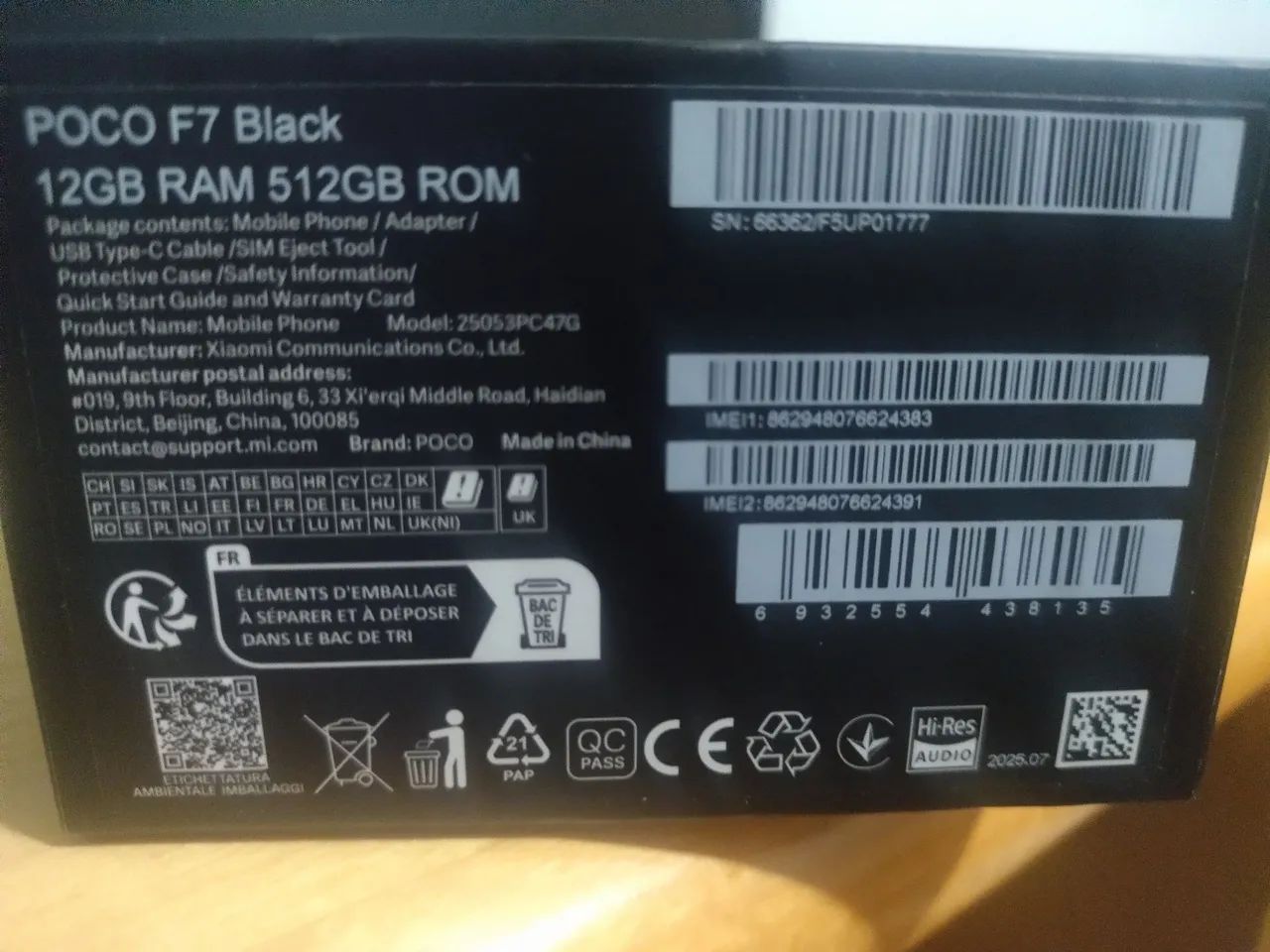 xiaomi poco F7 preto ainda na garantia - Foto 2