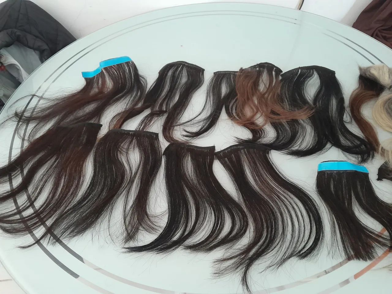 Cabelo humano natural 