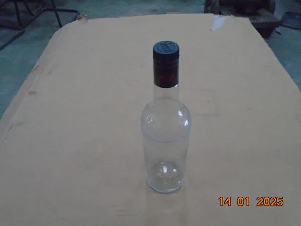 Garrafa de Vidro  1 litro -R$. 1,50