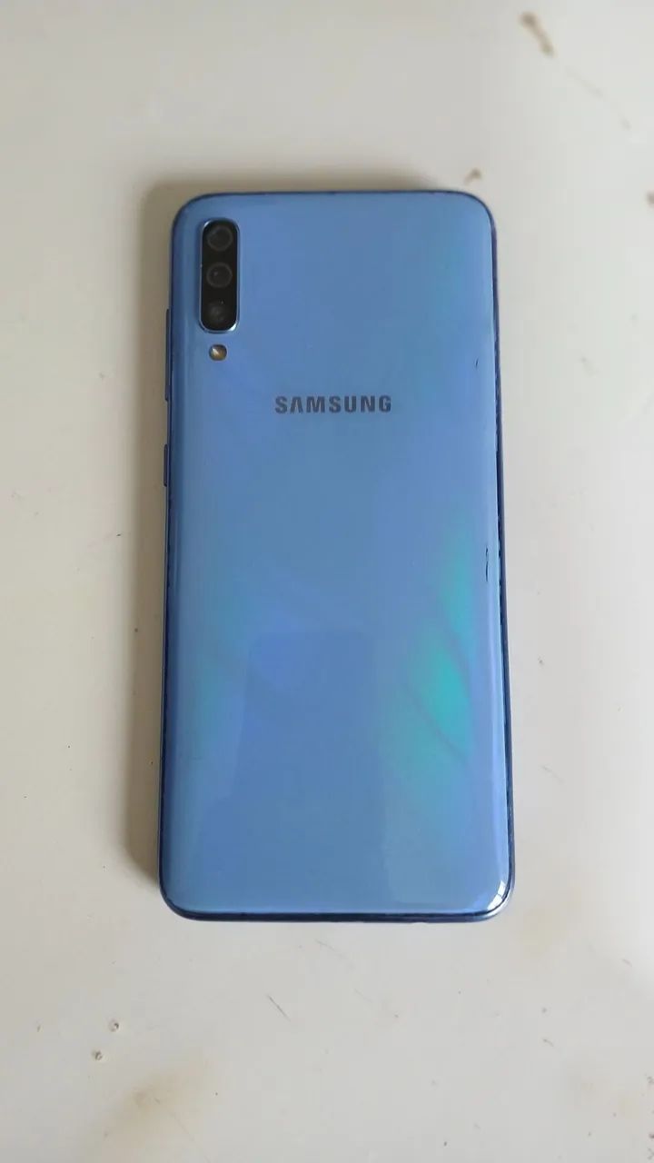 Sansung A70 Azul. 6gb ram e 128 gb memória interna - Foto 5