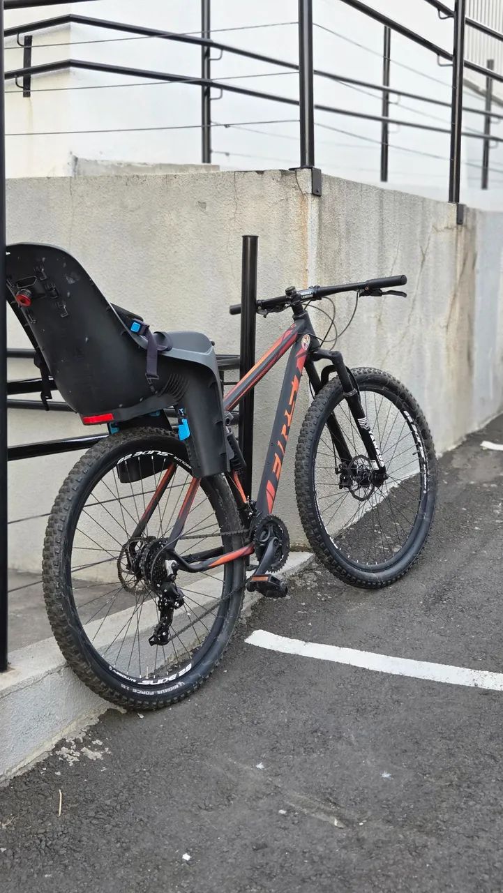 Bicicleta First Aro 29 + Cadeirinha Infantil - Foto 3