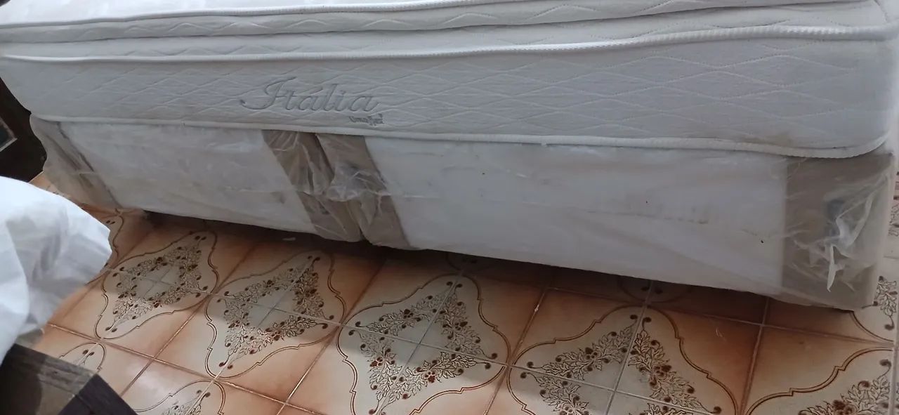 Cama king size 2x2 molas ensacadas  - Foto 2