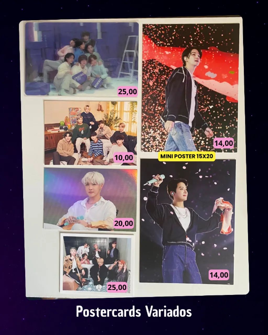 Photocards e postercard BTS VARIADOS - Foto 2