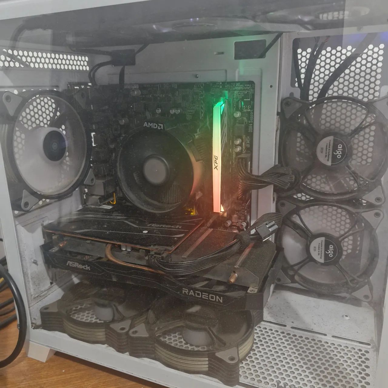 PC Gamer Ryzen 5 2600X + RX 6600  - Foto 2