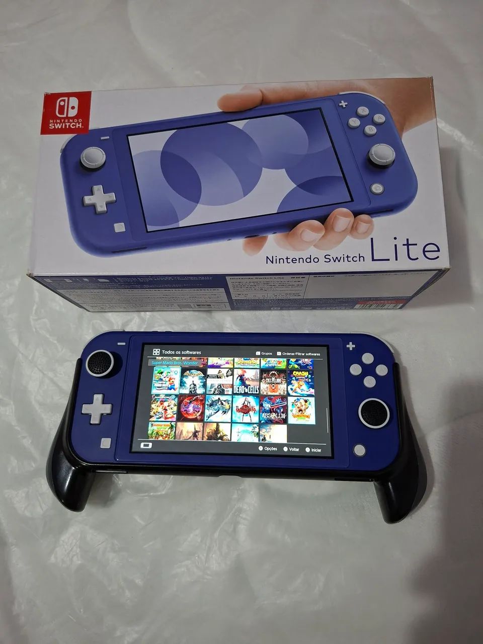 NINTENDO SWITCH LITE DESBLOQUEADO - 512GB - Foto 2