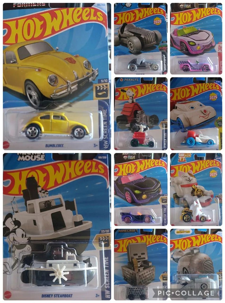 Kit Hotwheels Temáticos