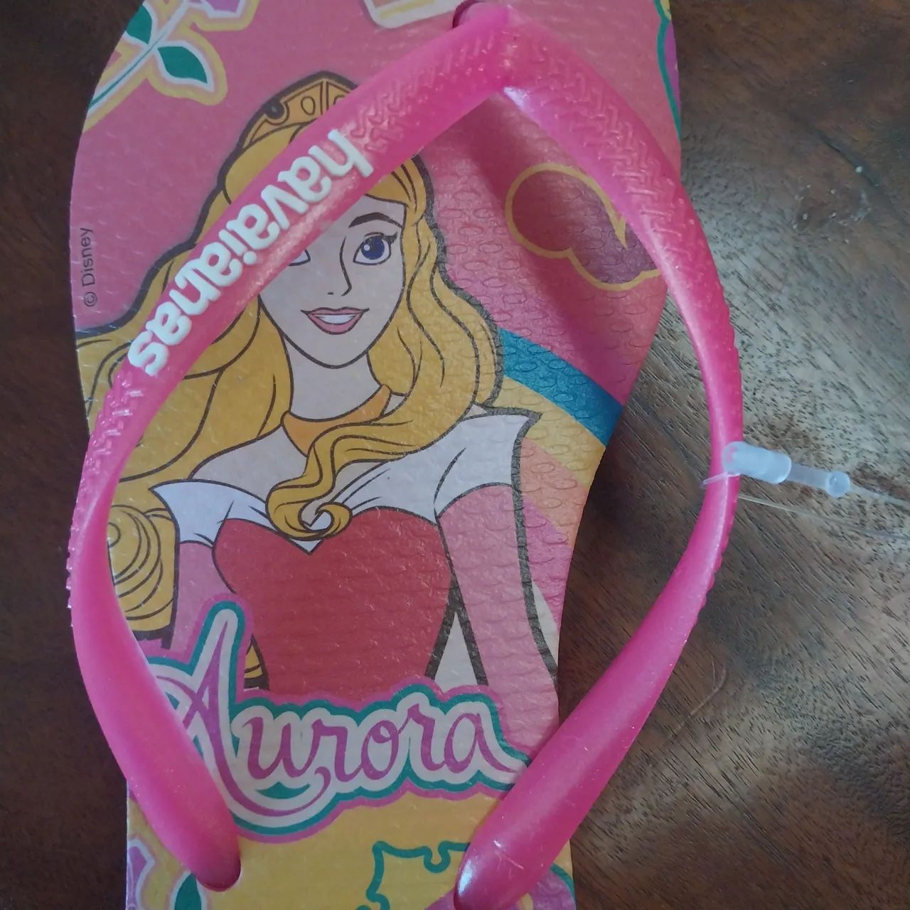 Chinelo havaianas princesa Disney  - Foto 3
