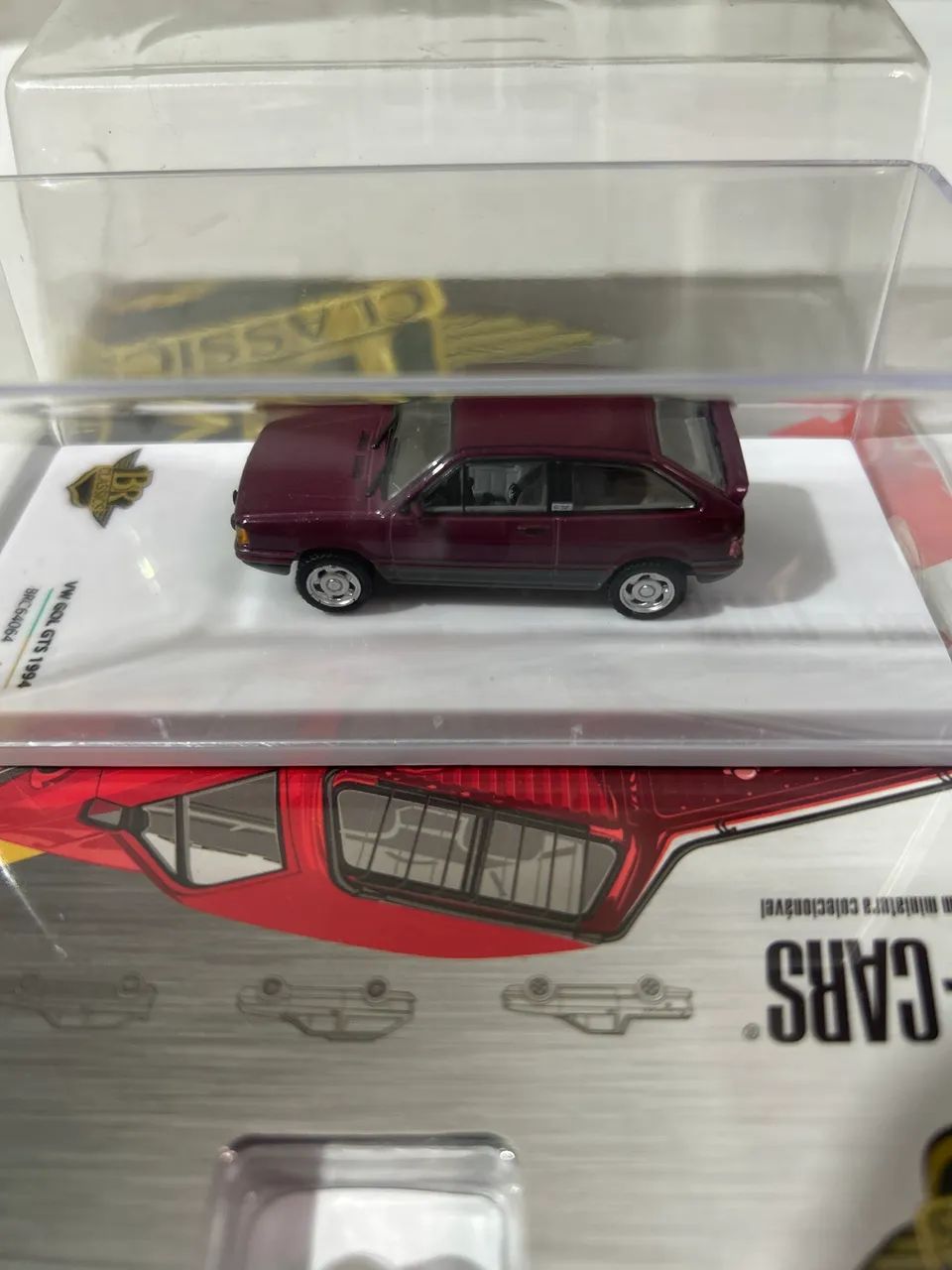 Volkswagen Gol GTS - Séries 5 - Vermelho Styllus - 1/64 - Br Classics - Foto 2