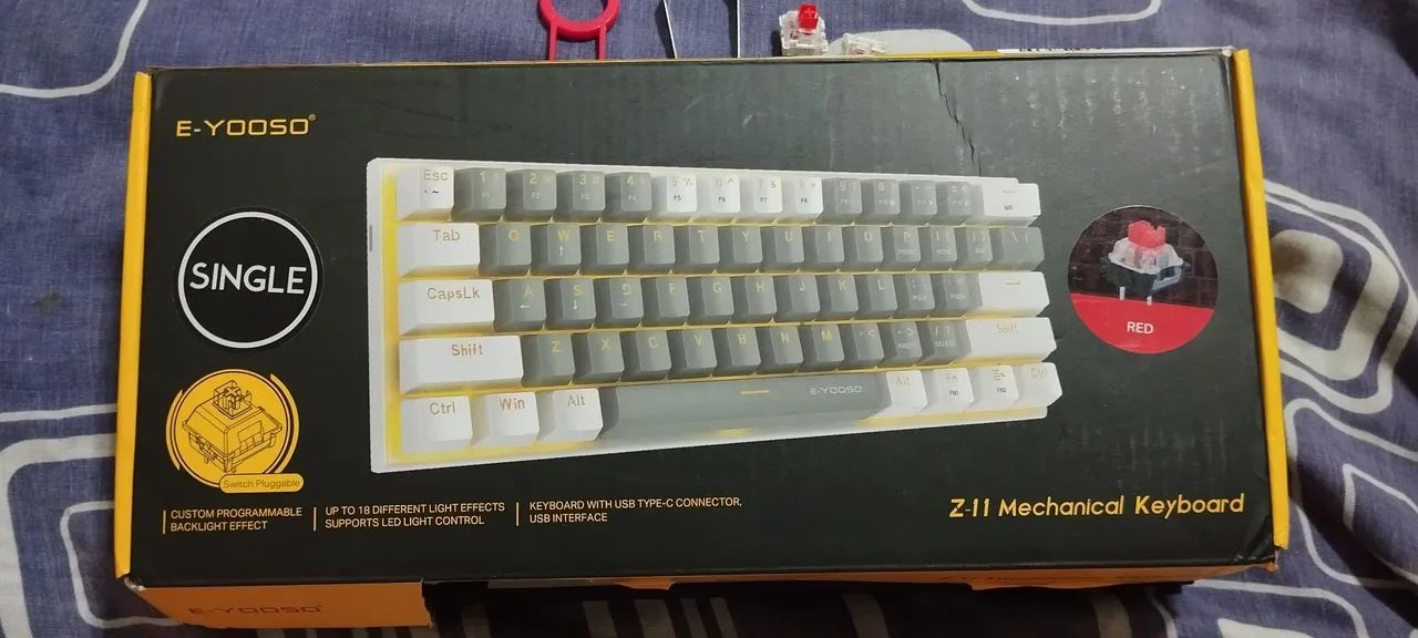 Teclado E-Yooso Z-11 Mechanical Keyboard - Foto 2