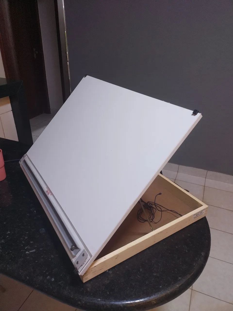 Prancheta A2 c/ régua paralela - Foto 2