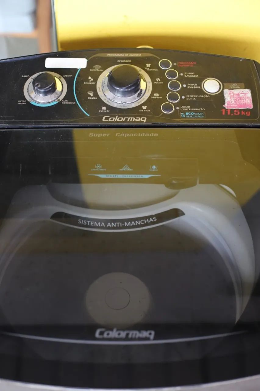 Lavadora Colormaq 11,5kg Automática - Turbo Lavagem + Duplo Enxágue