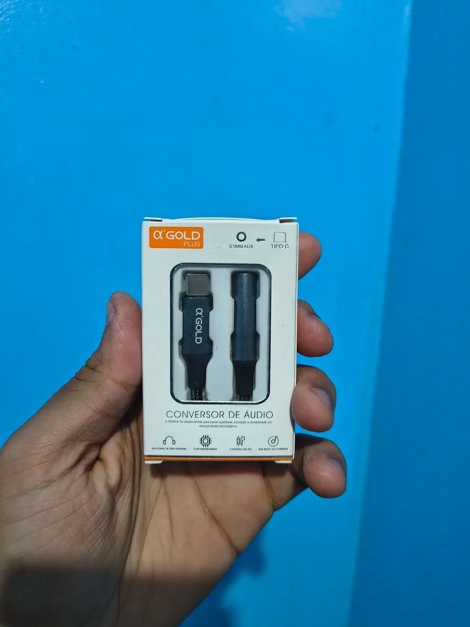 Cabo adaptador áudio tipo C P2 - Foto 2