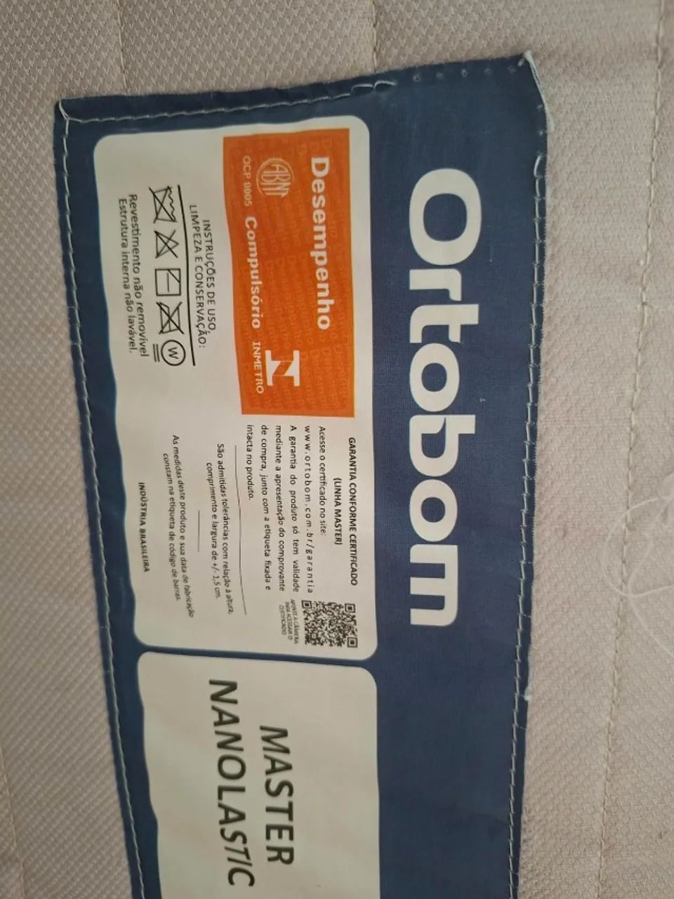 Colchão King Size de molas ensacadas ORTOBOM. - Foto 2