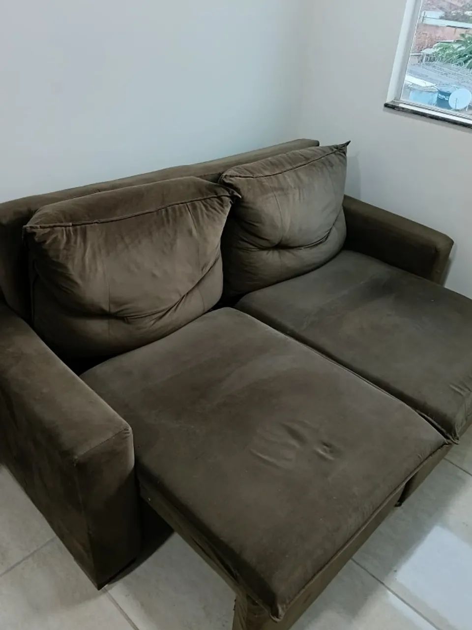 SOFÁ RETRÁTIL 2 LUGARES. - Foto 4