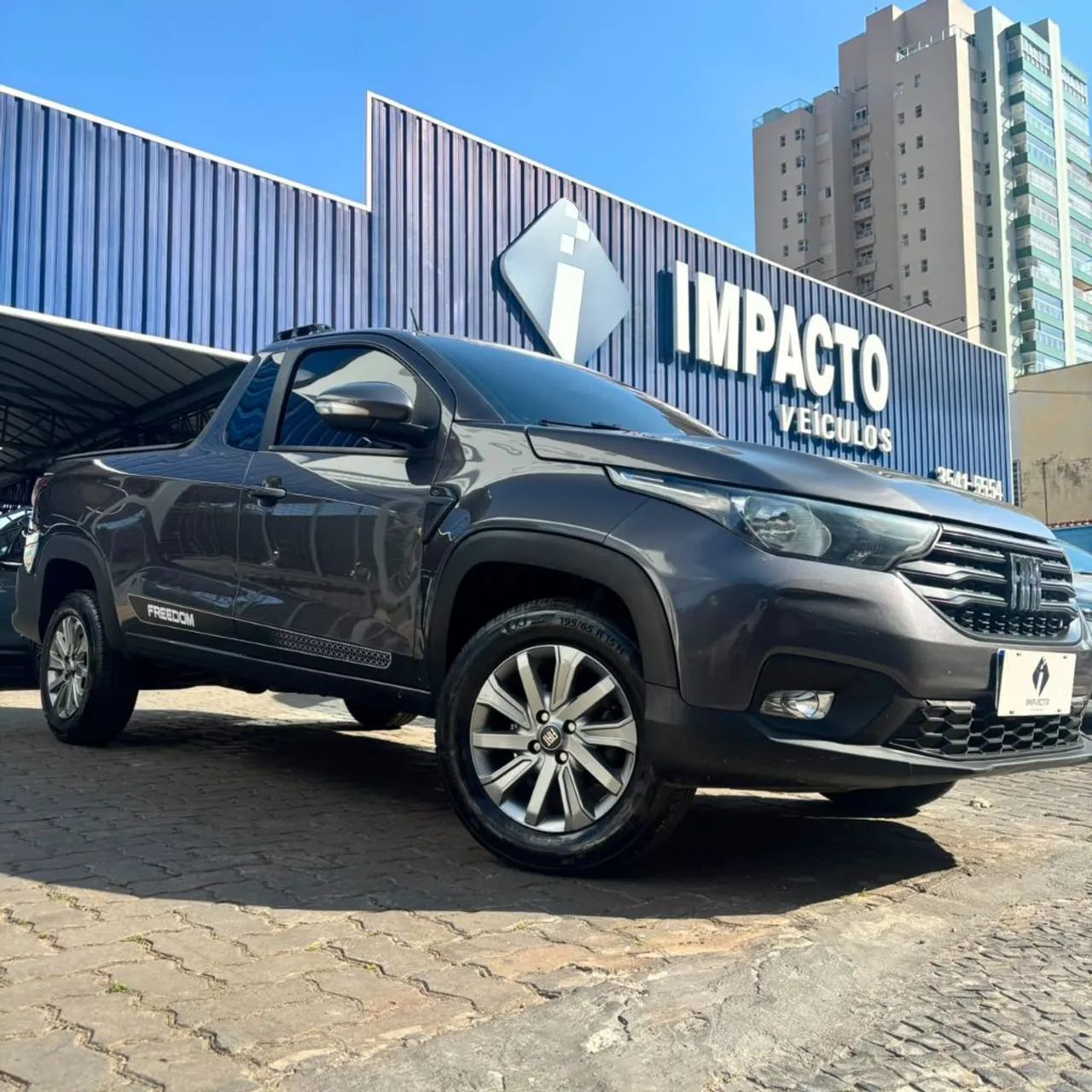 Fiat Strada Freedom 1.3 Flex 8V CS Plus 2022 - Foto 3