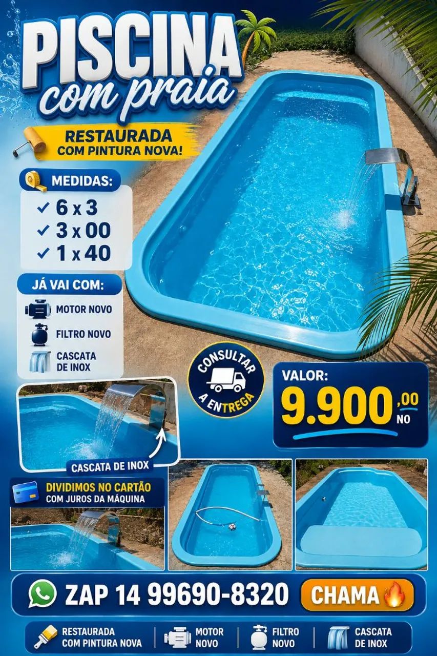 vendas e reforma de Piscinas usadas  - Foto 2