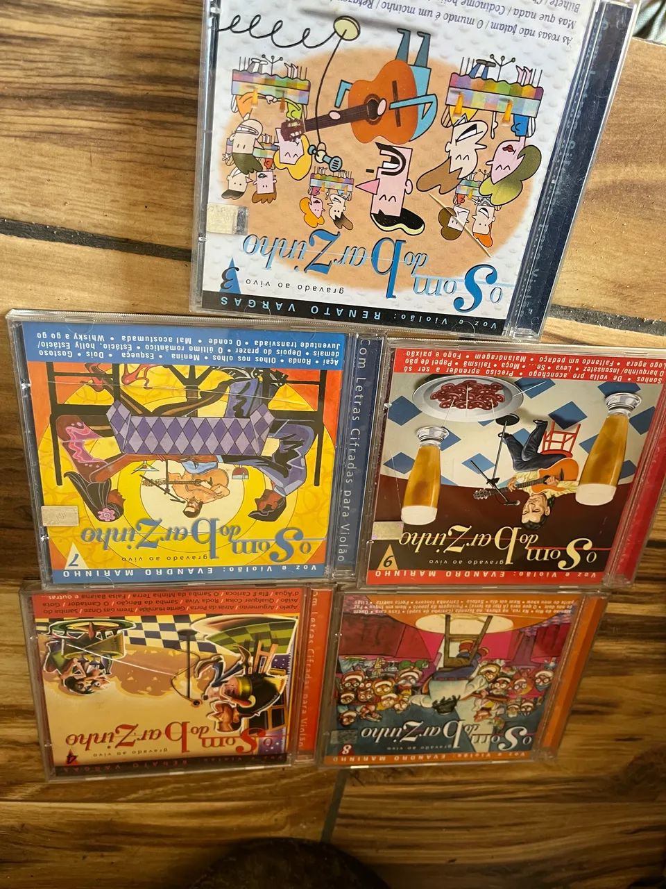 CD "O Som do Barzinho 5 volumes
