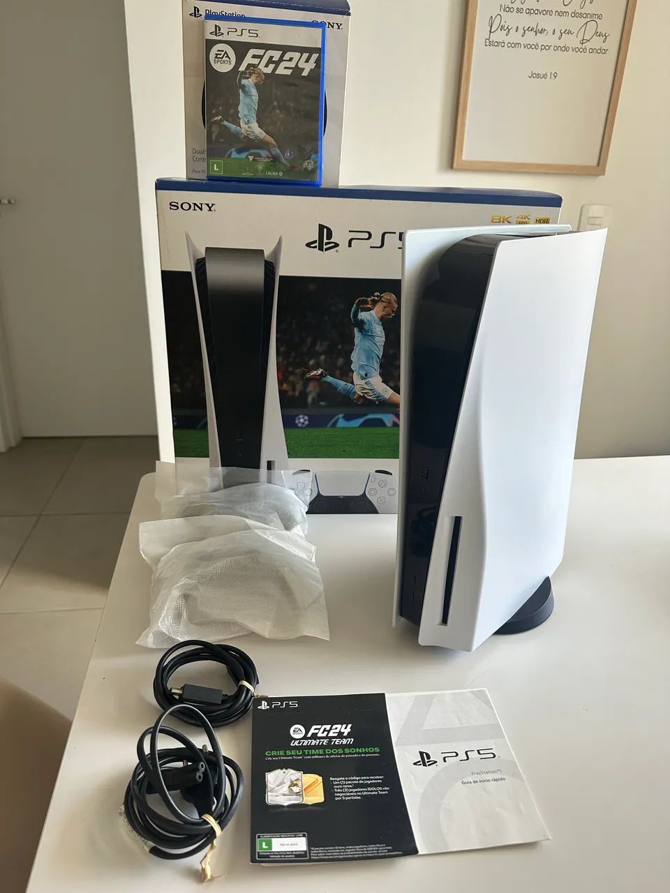 Ps5 slim na CAIXA bem NOVO - Foto 2