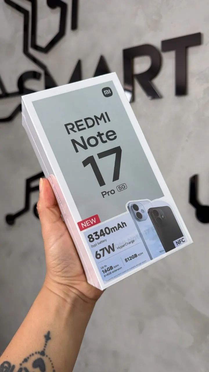 ? Redmi Note 17 Pro 5G Black - 512GB / 8RAM 
