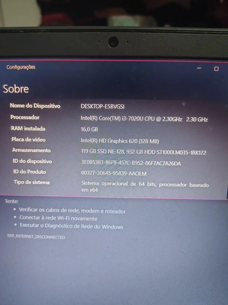 Notebook Samsung (com defeito) - Foto 4