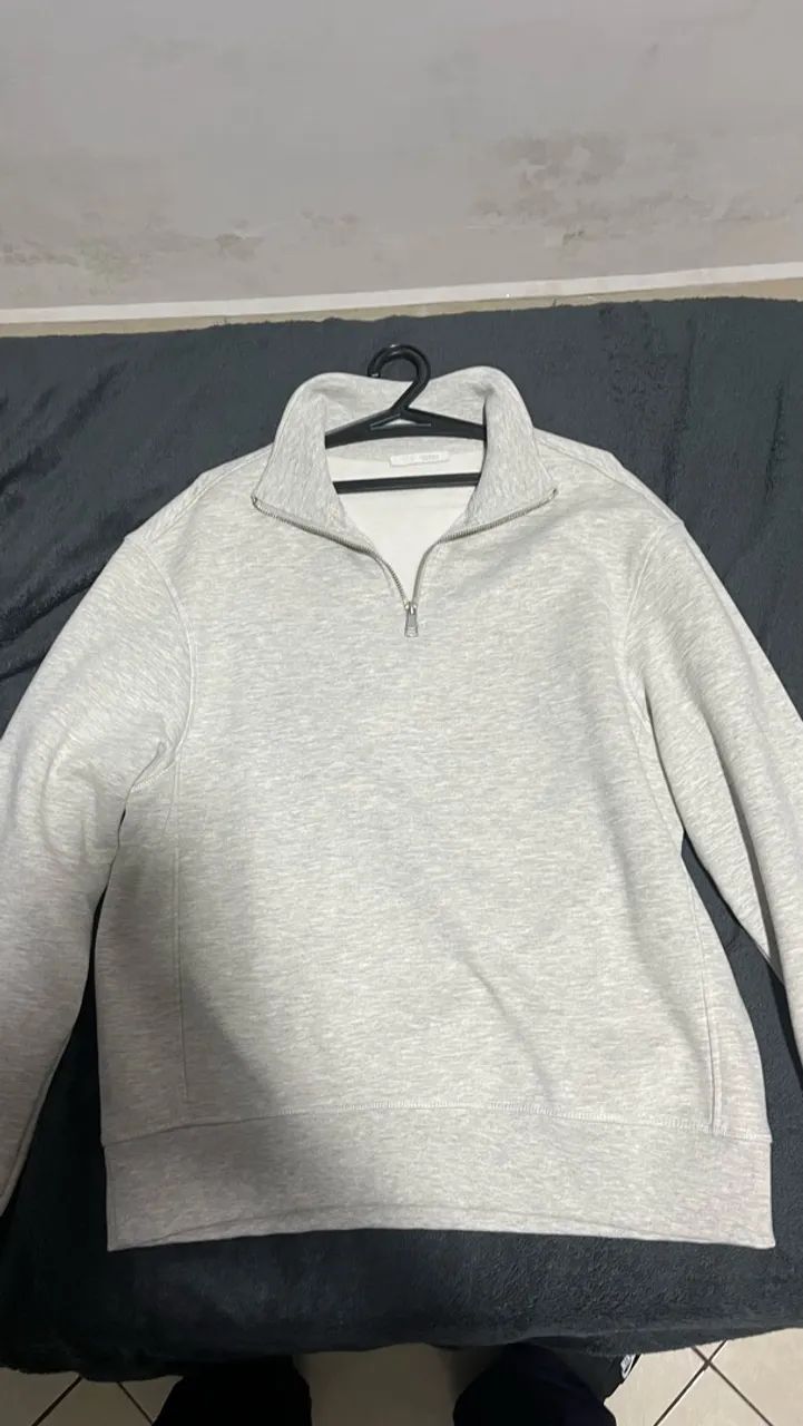 Quarter zip zara