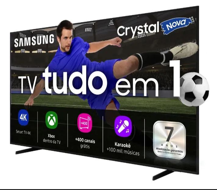 Tv Samsung 43 polegadas cristal 4k nova lacrada com nota fiscal e garantia  - Foto 2