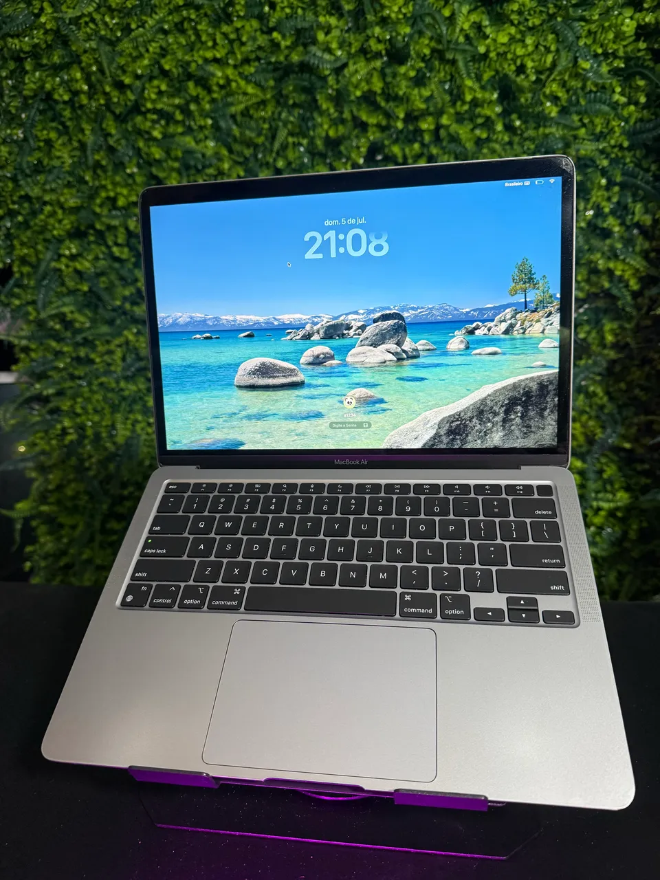 MacBook Air M1 | 512GB SSD | 8GB RAM | Caixa e acessórios