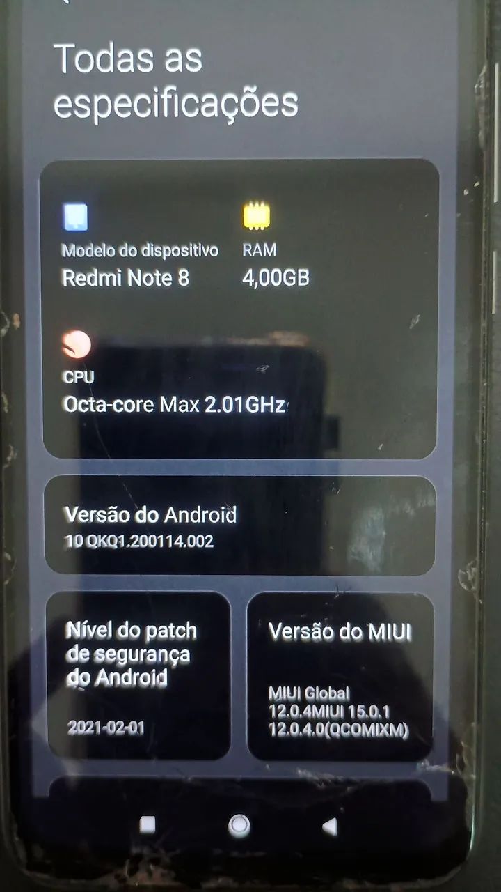 VENDO XIAOMI REDMI NOTE 8 - 4GB RAM - Foto 2