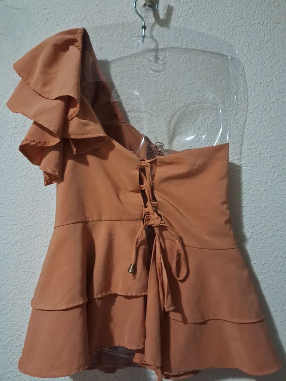 Conjunto short croped ombro só n°40 - Foto 5
