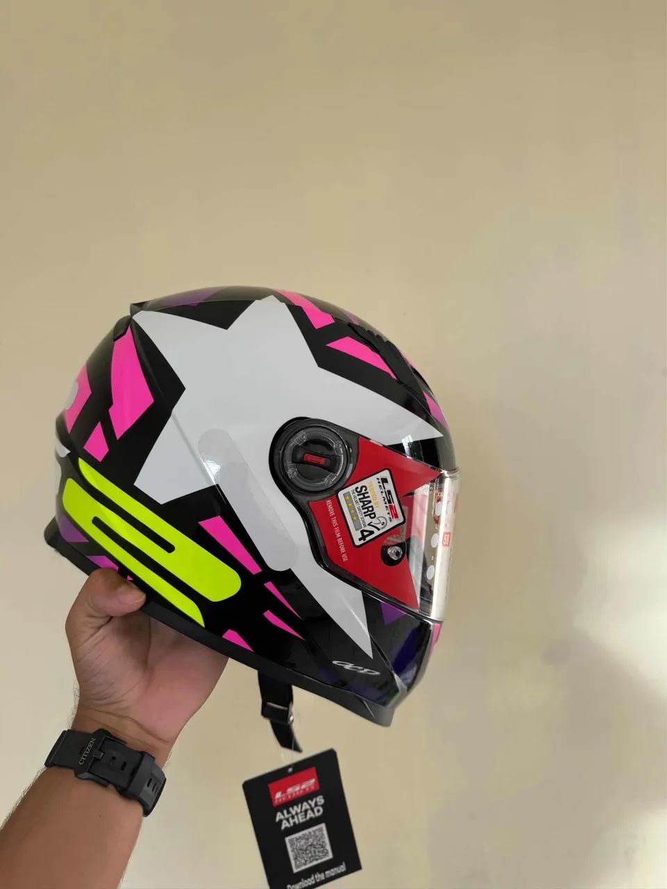 Capacete LS2 NA CAIXA