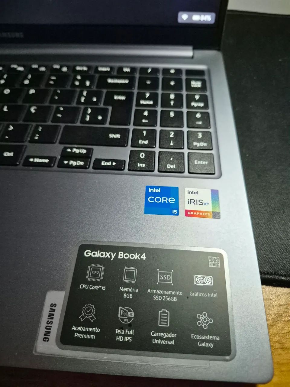 Galaxy Book 4 i5 256gb 8gb ram - Foto 4