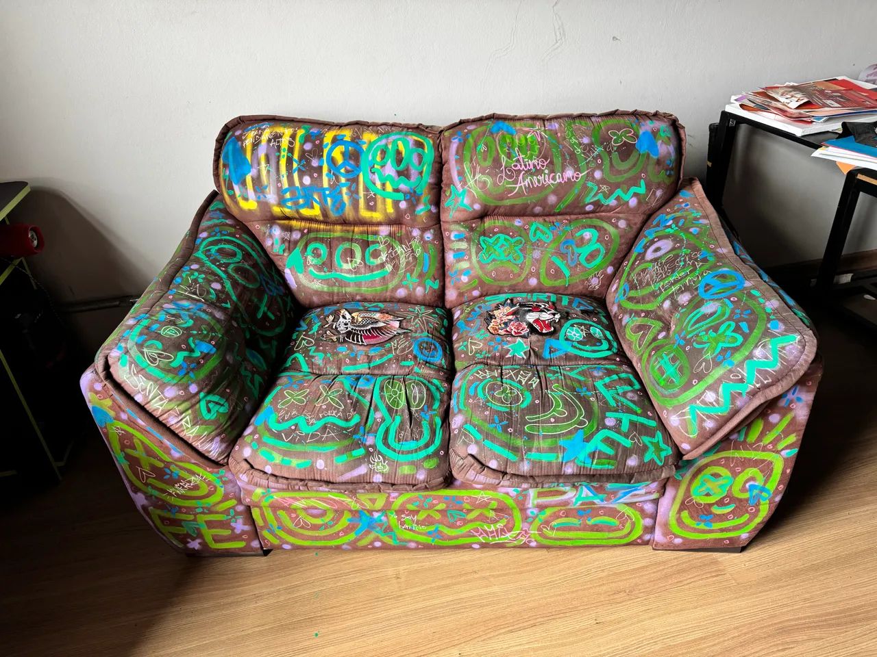 Sofá 2 lugares personalizado